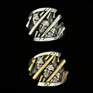Bizarre Adventure Character Love Train Adjustable Open Ring | D4C | Love Train | Party Jewelry | Premium Gift Choice | Unisex Design | Fashion Accessories | Adjustable Open Ring