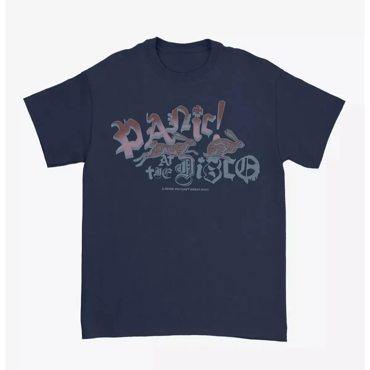 Panic! At The Disco A Fever You Can't Sweat Out Rabbits T-Shirt, Unisex T-Shirt All Sizes Womenswear Crewneck