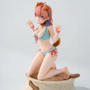 My Youth Love Story Yui Yuigahama Yukino Snow Praying Swimsuit Model Figure, Collectible Handmade Statue, Anime Merchandise