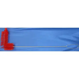 Soft Red Bristle Carboy Brush