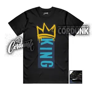 Unisex T-shirt To Match Sneakers Jordan 11 Retro Gamma - King. 100% Cotton for Casual Wear. Comfortable Summer Unisex T-Shirt to match Jordan Sneaker. Streetwear Style. urban outfitters