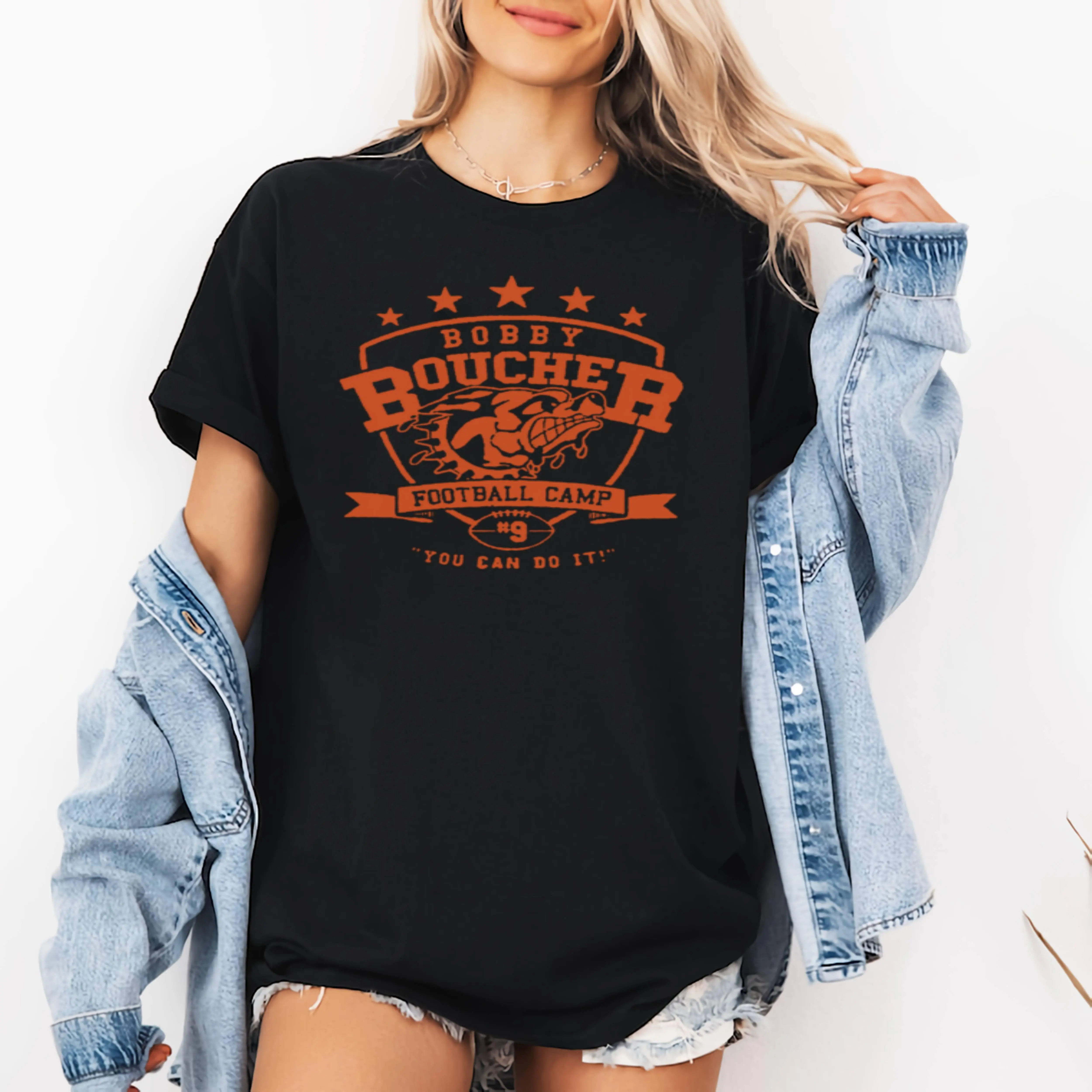 Bobby Boucher Waterboy Mud Dogs Movie Trendy Funny Classic T Shirt Gift for Men and Women