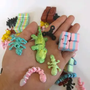 Mixed Mini Fidget Packs with Assorted Colors and Textured Features for Sensory Play