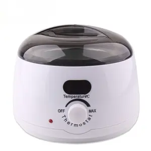 Mini Wax Melter with LED Temperature Display, Electric Wax Heater for Hard/Soft Wax Beans, At-Home Hair Removal Tool