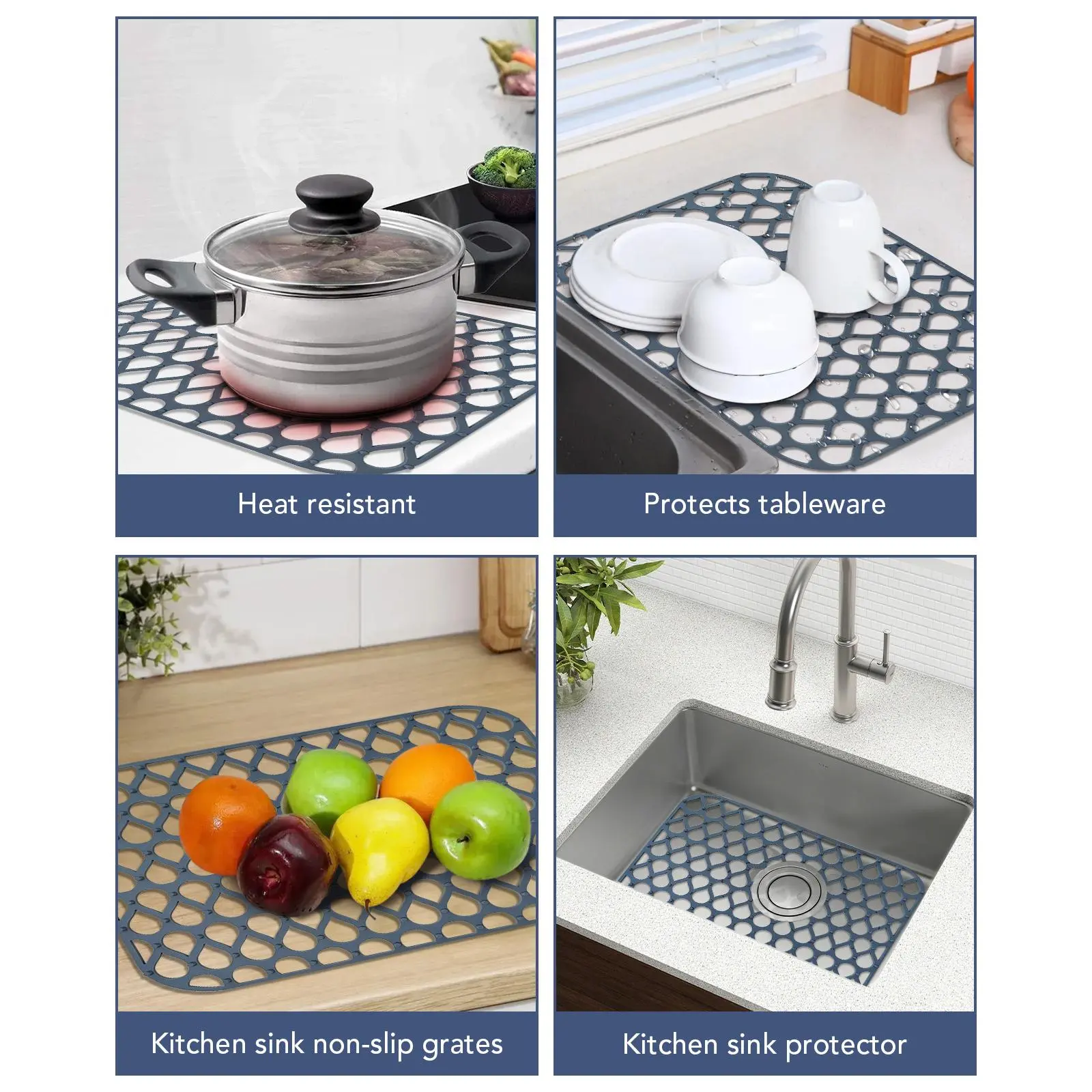 24x18x9 Inch Drop In Kitchen Sink, Single Bowl Stainless Steel Workstation Sink with Pull Down Faucet, Modern Top Mount Bar Sink with Accessories for Home Kitchen, Silver