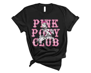 Pink Pony Club T-Shirt Chappell Roan Concert Tour T-Shirt Comfortable High-Quality Fabric Great Souvenir for Live Shows Available in Multiple Sizes