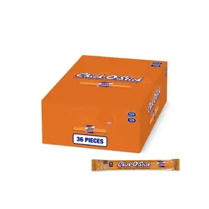 Chick o Stick Snack with Peanut Butter Roasted Peanuts and Coconut 0.7 oz 36 Count Display Box Protein Healthy On-the-Go Snack