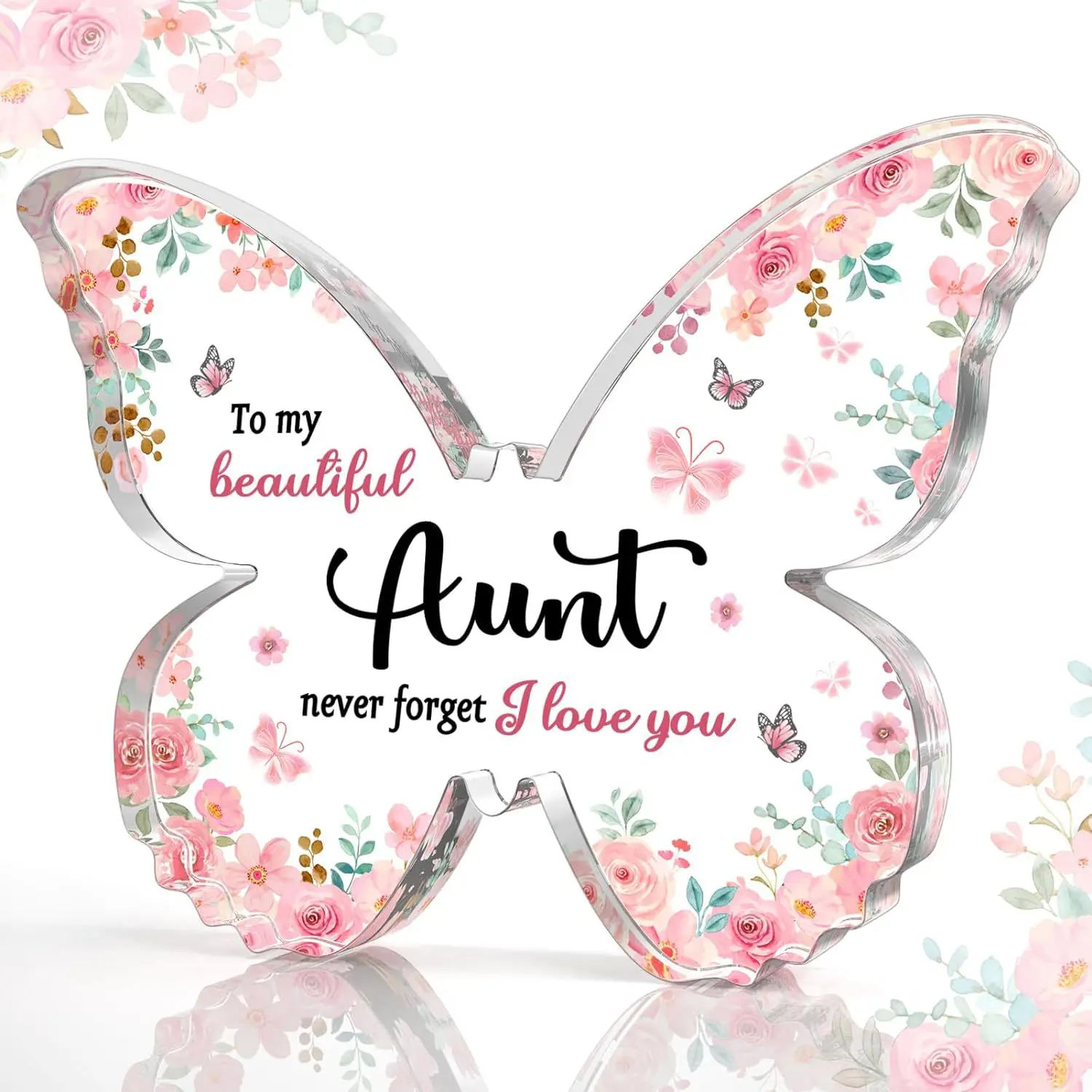 Pink Butterfly H810X7.5X1