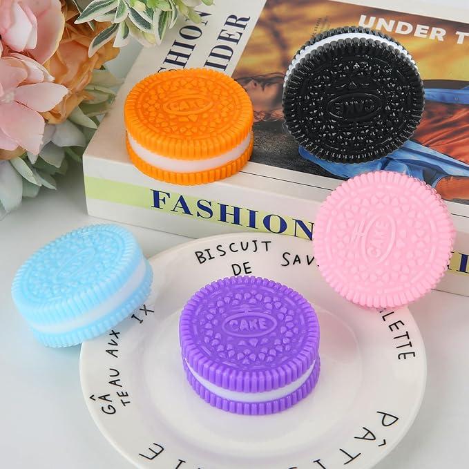 Squeeze Toy for Stress Relief, 1 Count Cookies Shaped Stress Relief Toy, Ultra-soft Decompression Venting Toy, Funny Toy for Adults , Stress Relief Squishy Sensory Stress and Anxiety Relaxing Ultra-Soft Cookies for Birthday Gifts Party