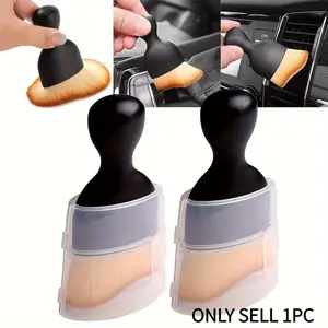 Premium car detail cleaning brush - ultra-soft bristles, gentle cleaning, multi-functional car interior dust removal tool, deep cleaning of hard-to-reach areas, essential accessory for car care, Car Detailing Brush
