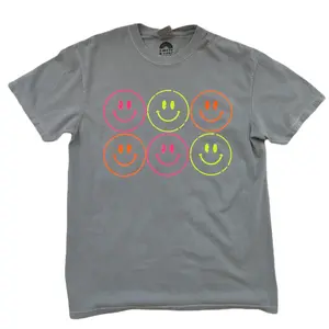 neon smile t-shirt