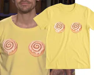 The Cinnamon Roll Graphic Dedsign Shirt