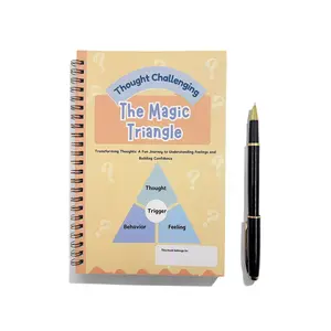 Mind Challenge Magic Triangle Handbook, Think Act Feel, Transform Mindset, Understand Emotions & Build Confidence Fun Journey
