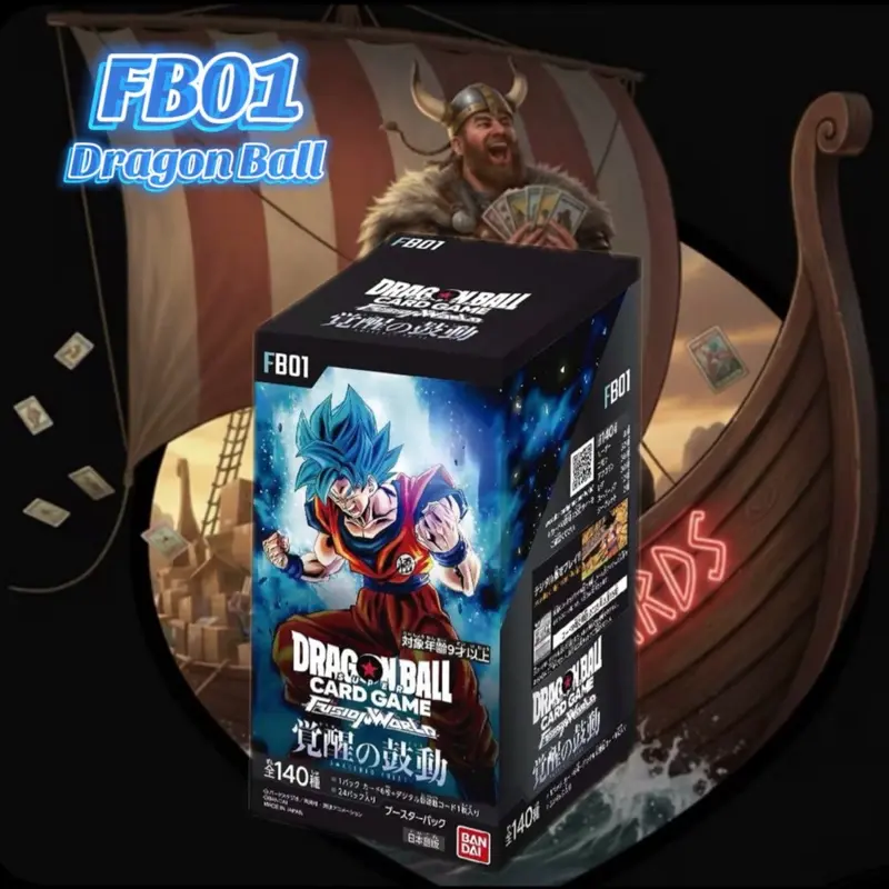 dragon ball fb01 booster box FB01 - Dragon Ball Super Card Game Fusion World - Booster Box main image 1
