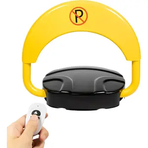 Foldable Parking Block, Automatic Remote Control Parking Lock Carport Auto Space Stall Barrier 65.6 Ft Private Car Parking Latch Space Lock Car Park Driveway Guard Saver Vehicle Automotive