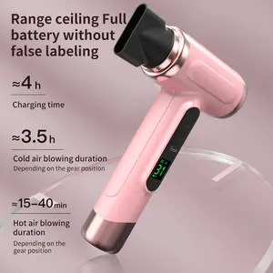 Wireless Hair dryer  High-Speed Blowdryer Fast Dry Cordless Hair Dryer | 3 Heat Settings | Perfect for Home, Gym & Travel Tactical Multifunctional