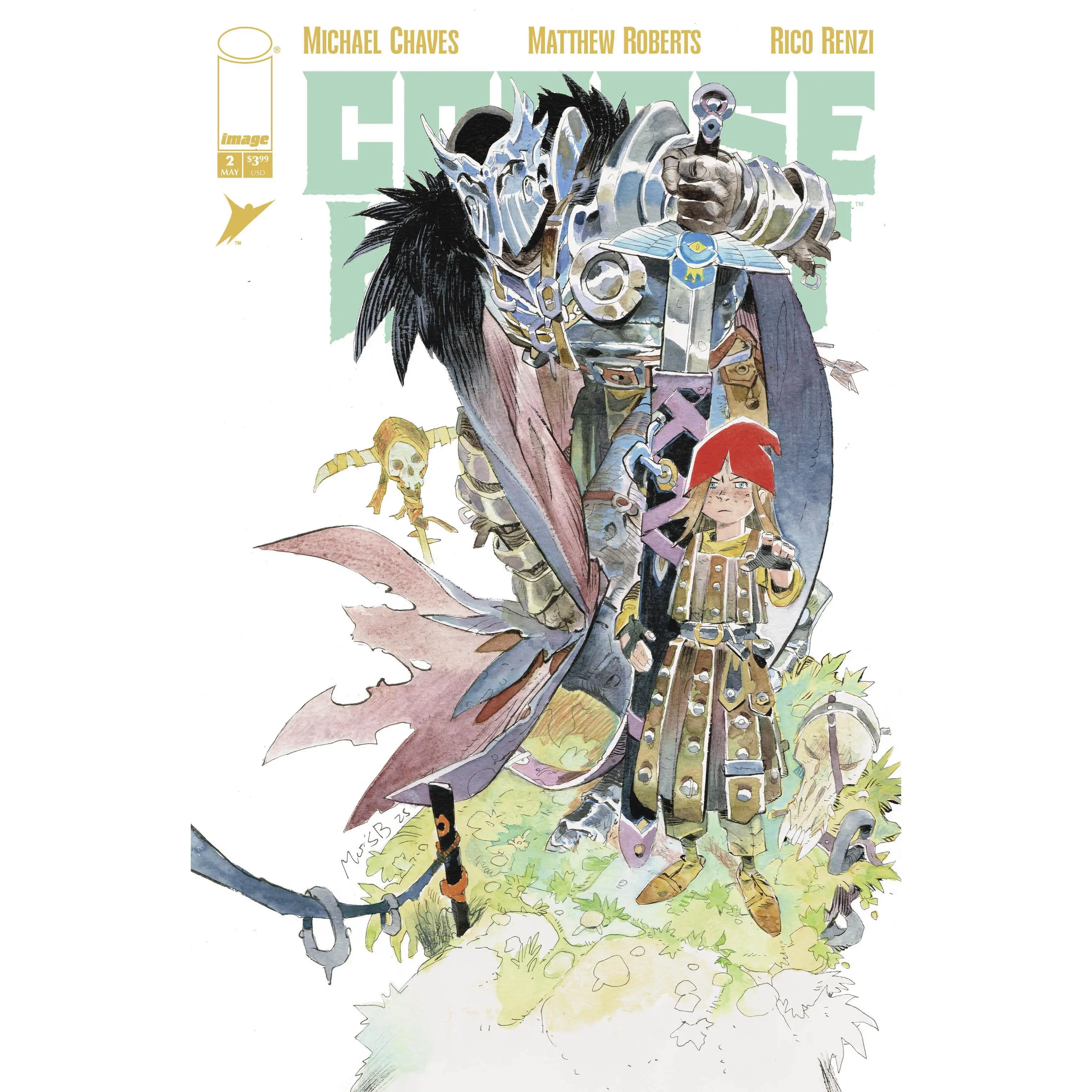 CORPSE KNIGHT #2 (OF 6) CVR B MATIAS BERGARA VAR (MR)