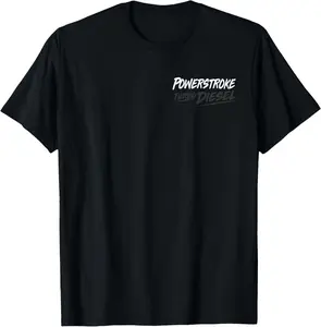 Diesel Power Stroke Coal Rolling Turbo Diesel Truck T-Shirt shirt of the day，cool tees，shirt for women，100%cotton Top Vintage plain  tops tshirt  business