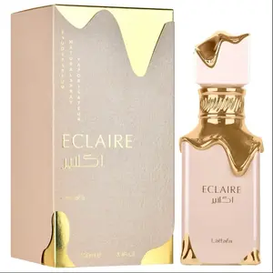Lattafa Eclaire By Lattafa Eau De Parfum - Fragrance with Unique Design and Name Highlighted