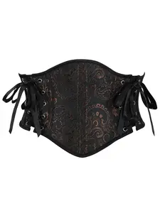 Women's Court Style Corset, Retro Tummy Control Waist Shaper, Women's Shapewear for Daily Wear