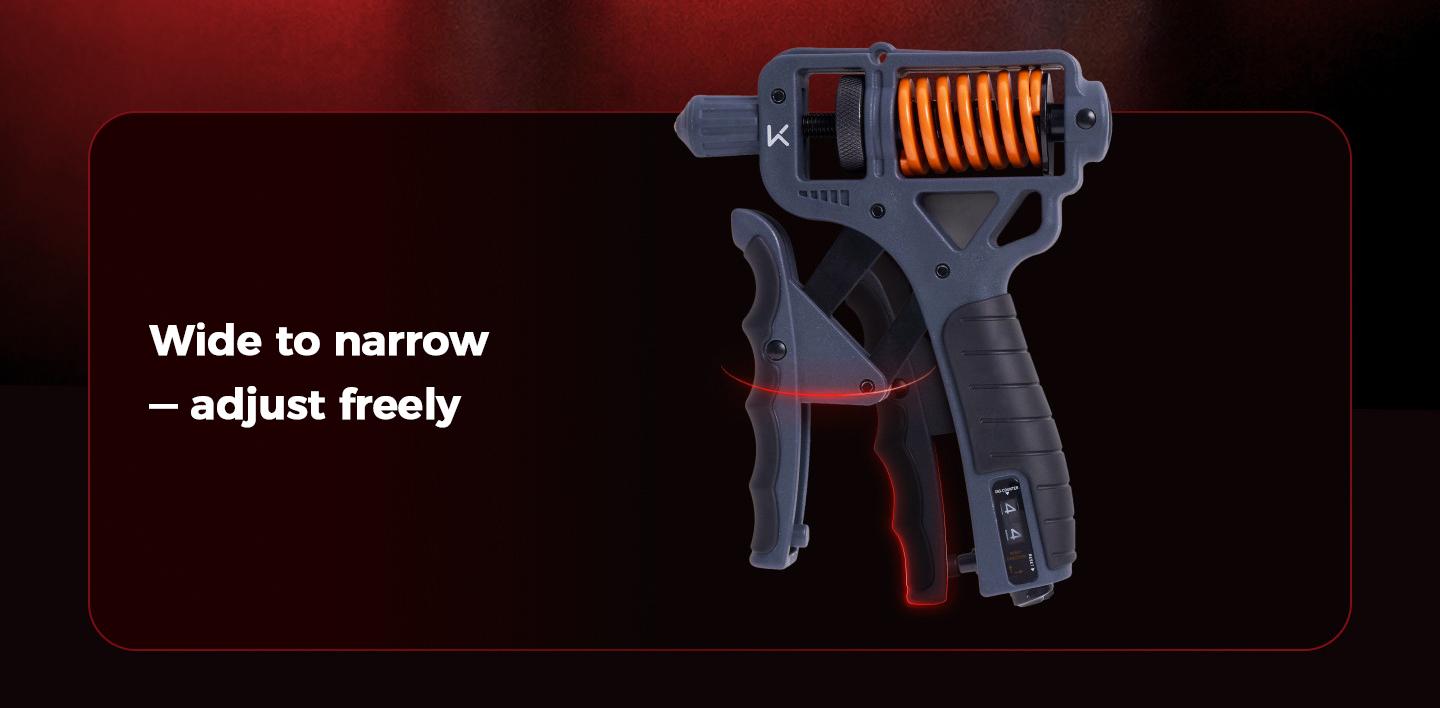 Keep H-Shaped Ergonomic Grip Strengthener, Adjustable 10-660LBS Resistance, for Muscle Relaxation, Forearm Training, Hand Therapy & Stress Relief