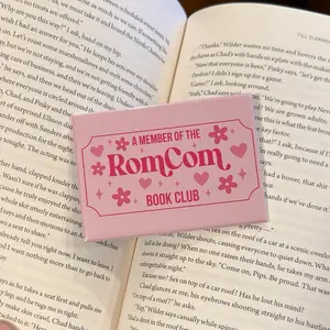 Romcom Book Club Fridge Magnet 2.5x3.5in - Bookish Magnet Decor