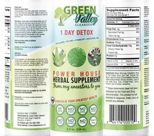 1 Day Colon Liquid Cleanse Formula and Liver Detox - Vegan Friendly, Helps Healthy Digestion, Gut Support, Boost Energy Levels and Bowl Movements Healthcare Dietary