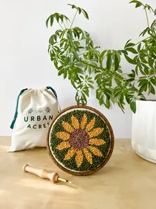 Sunflower Punch Needle Kit