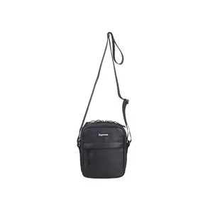Leather Shoulder Bag Black by StockX