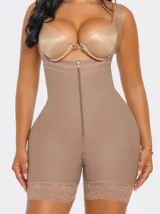 Strapless Zipper Invisible Shaper High Compression Everyday Faja