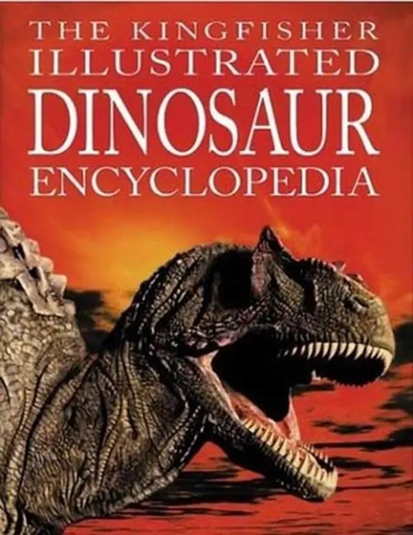 USED Book - The Kingfisher Illustrated Dinosaur Encyclopedia by David Burnie (Hardcover) - english