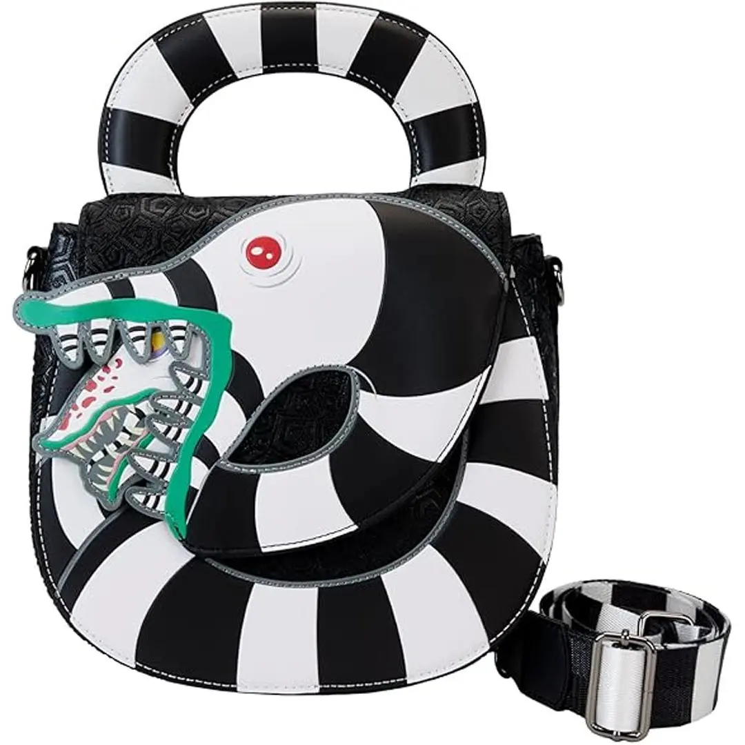 Loungefly Warner Brothers Beetlejuice Sandworm Crossbody Loungefly Warner Brothers Beetlejuice Sandworm Crossbody