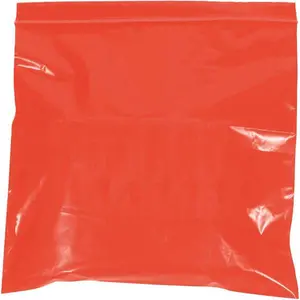 212 MAIN Reclosable Zippered Bags, 6x9 in, 2 Mil Red, Moisture-Proof, Pack of 1000, Adhesive Packaging Tape Accessory (Tools & Hardware, Adhesives, Tapes & Sealers)