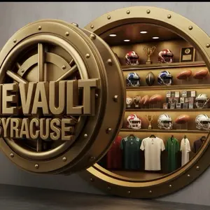 FOOTBALL MEMORABILIA BOX- GOLD