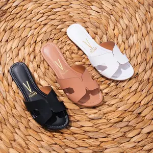 Vizzano H-Shape Flat Brazilian Sandals - Classic Design for Your Collection Girl Footwear Walking Shoes Rubber Kitchen Leather Summer Women