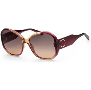Ferragamo Women's 61mm Wine Caramel Sunglasses SF942S-6117212