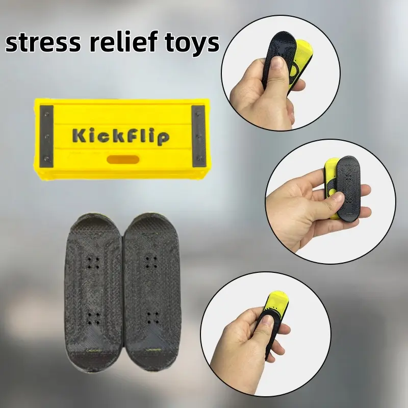 Sensory Fidget Toys for Adults & Teens, Anxiety and Stress Relief Items, Stress Relief Tools, 3D Printed Tactile Toy, Designed for Fun and Relaxation, fidget slider, fidget toys, sensory toys, Fidget Gadget