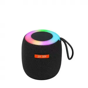 Compact Bluetooth Mini Subwoofer Speaker - Audio Device with Card Slot, Long Battery Life, High Volume, Memory Card Compatibility, Plug-and-Play Function, Easy-to-Use Buttons, Portable Home-Use Speaker