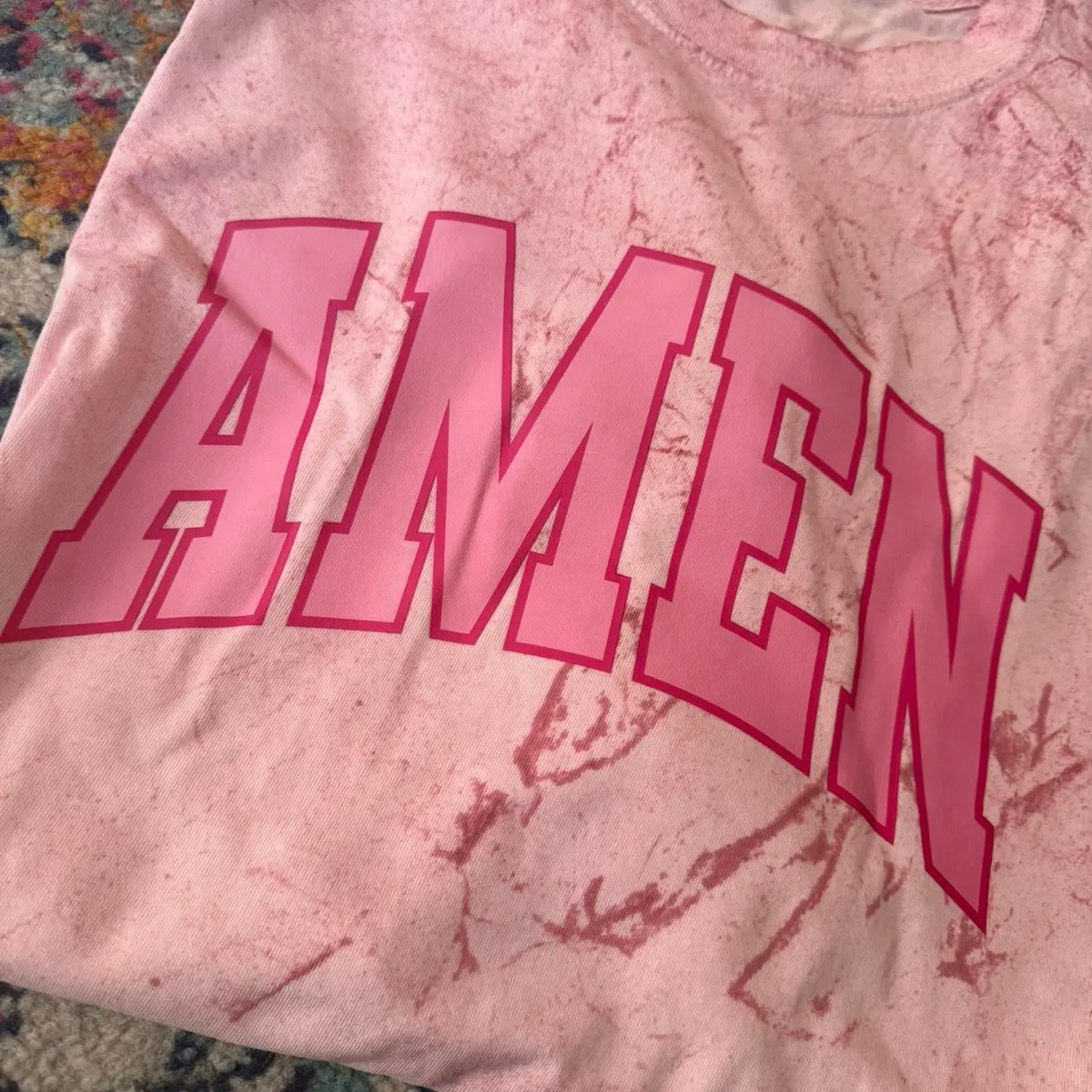 Amen unisex short sleeve Comfort Colors Tops Womenswear