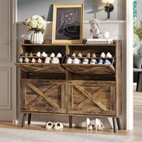 Rustic Brown-4 Flip Drawers