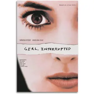 GIRL INTERRUPTED (1999) Movie Poster For Elevate Your Room Aesthetic Picture Canvas Print Wall Art Gift 12x18inch(30x45cm) Unframe-style