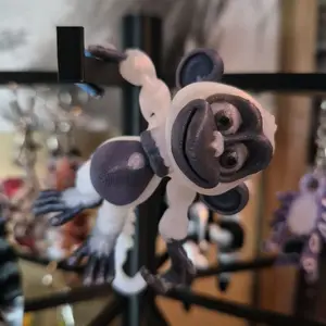 Articulated Hanging Monkey Decorative Collection Stress and Anxiety Relief Toy for Relaxation and Fun