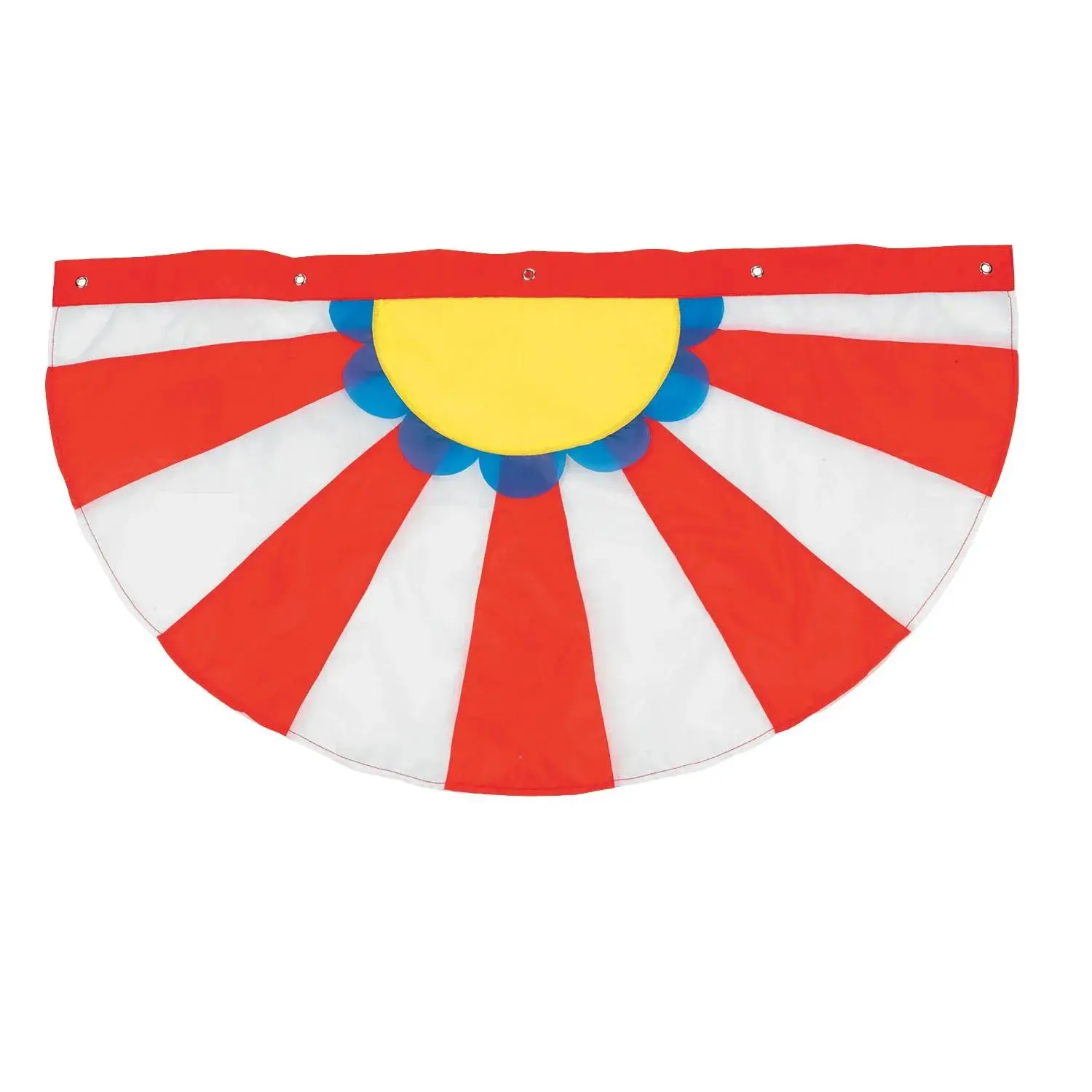 38" x 22" Cloth Carnival Bunting