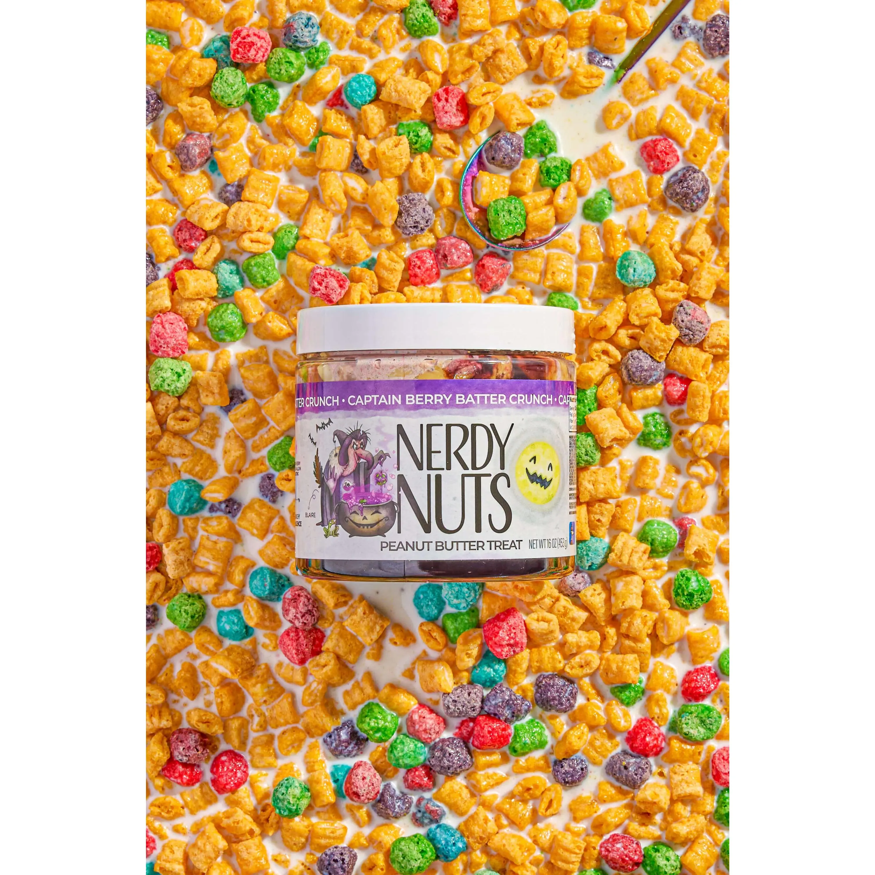 Captain Berry Batter Crunch Peanut Butter Treat