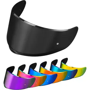PSLER Sedici Strada 2 Visor - Sedici Strada 2 and Strada 3 Face Shield Motorcycle Helmet visor Accessories Replacement for LS2 FT2 VECTOR Sedici Strada 2 Strada 3 FF801 FF397,Dark Black