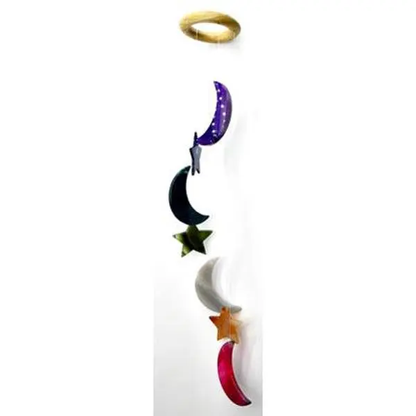Star & Moon Agate Wind Chime