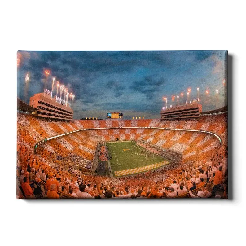 Tennessee Volunteers |     Neyland Stadium |     Vols Beat the Gators |     Checker Board |     Canvas Wall Art |     Metal Wall Art |     Acrylic Wall Art