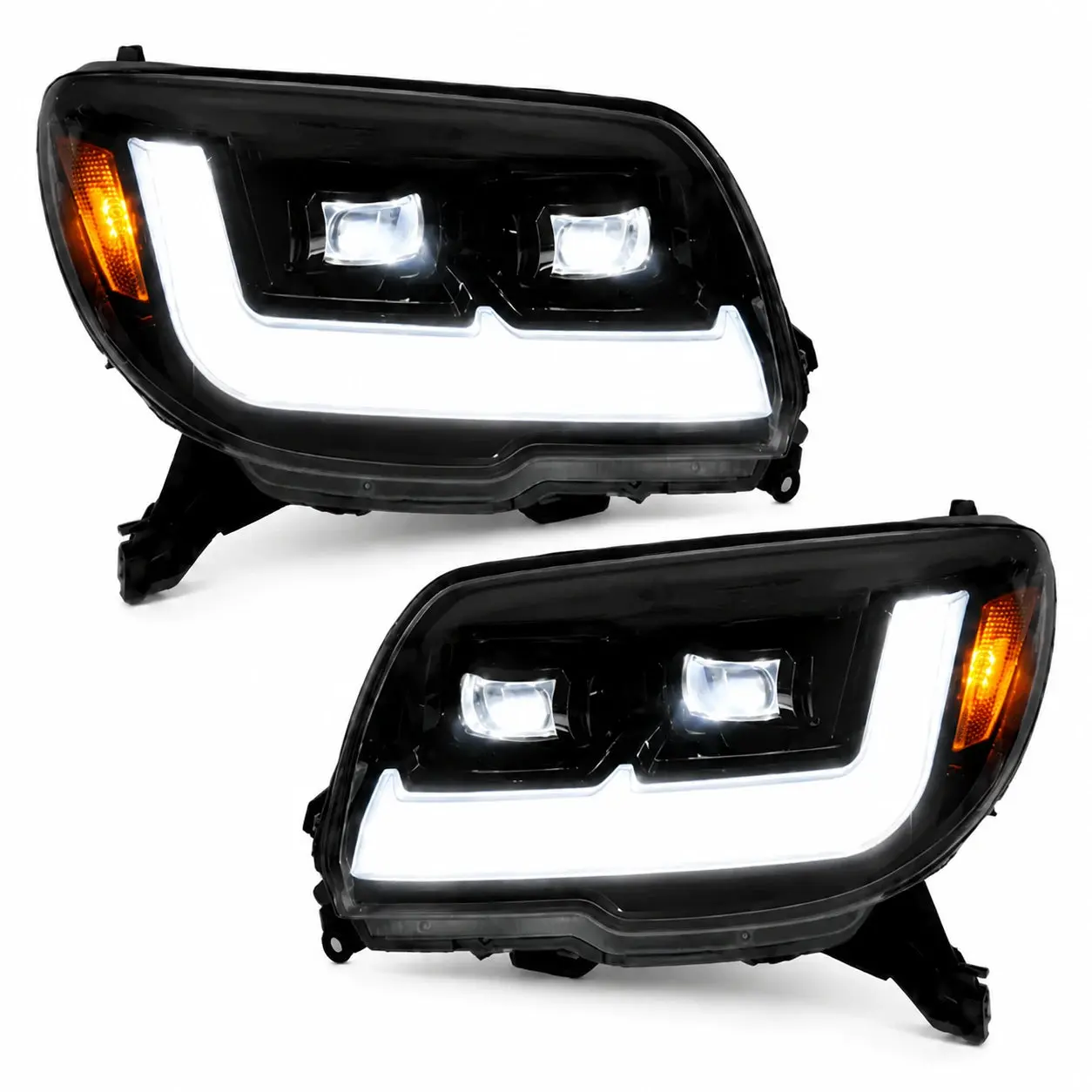 2006-2009 Toyota 4Runner LED Dual Projector Headlights Assembly