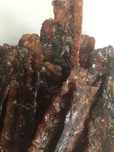 Smoked maple jerky bacon