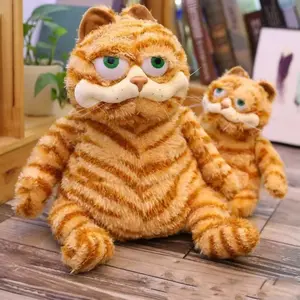 Fat orange cat for boys and girls home decoration collectible box item gift